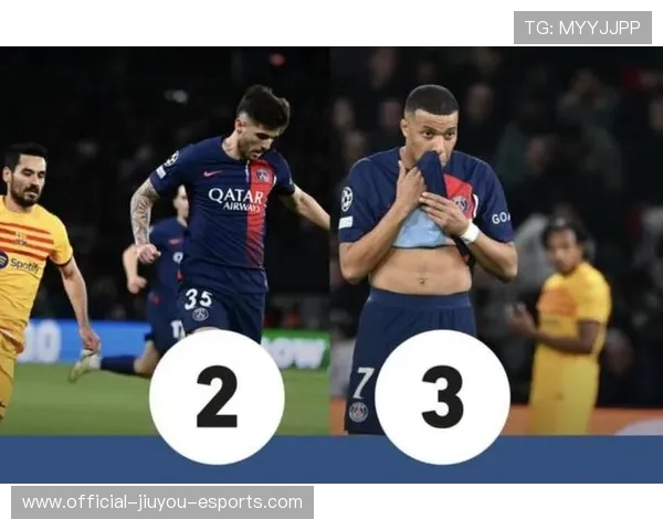 巴黎门将长传发起进攻，姆巴佩连过两人推射得分